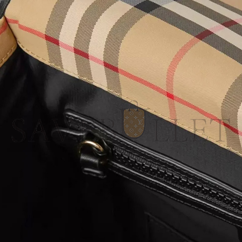 BURBERRY PLAID NYLON BACKPACK 8037127 (29*25*9cm)